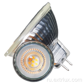 MR16 LED 5W/7W 38 °/60 ° Стеклянное прожектор